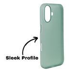 Frosted Matte Finish Slim Translucent Phone Case for iPhone 17