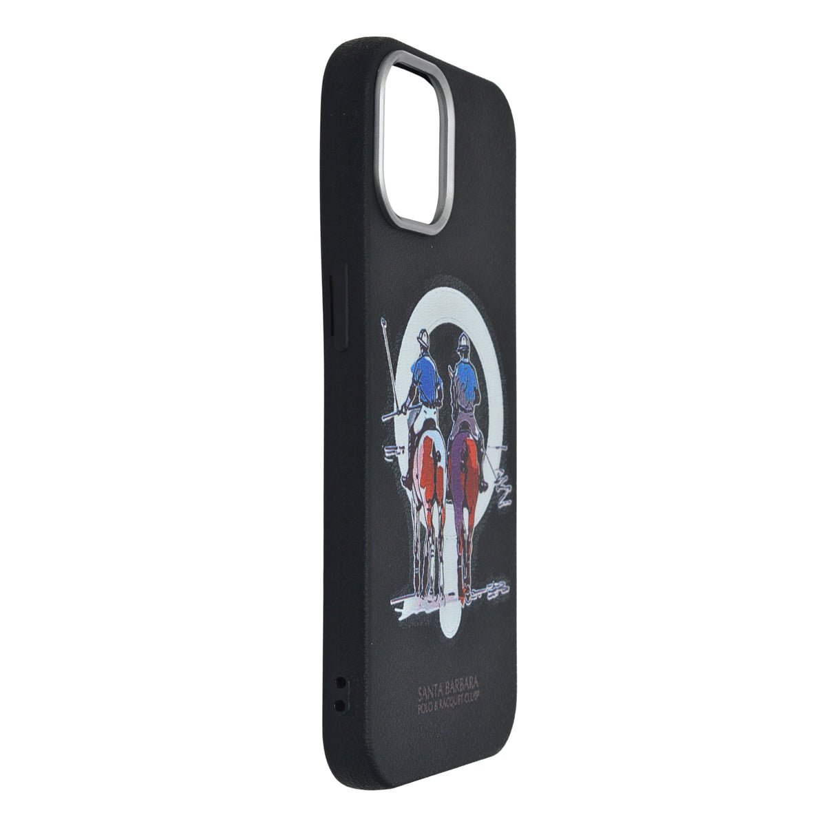 Santa Barbara Polo & Racquet Club Leather Phone Case For iPhone 15