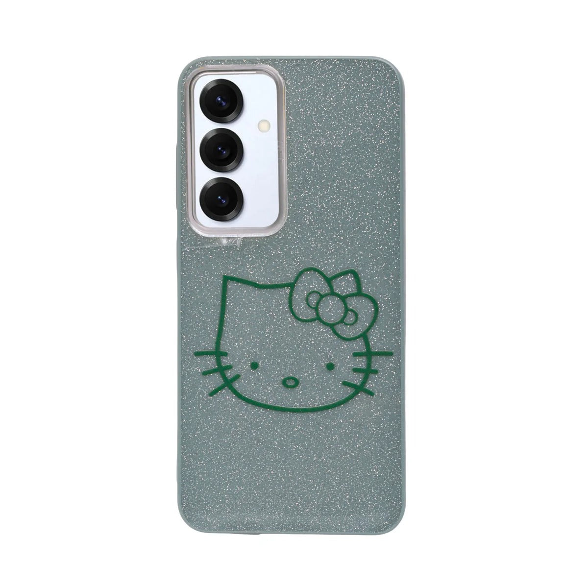 Glitter Sparkle Kitty Phone Case for Samsung Galaxy S24 / S25
