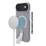 Frosty Matte with Silicone Finger Loop Phone Case for iPhone 17 Air