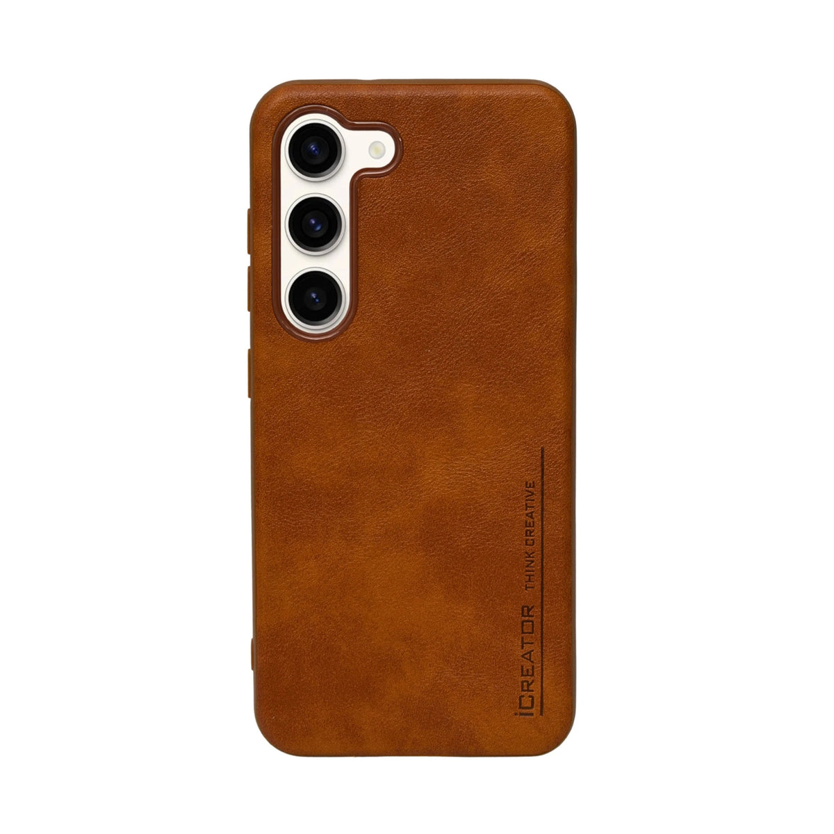 Leather Texture with Camera Protection Phone Case for Samsung Galaxy S23