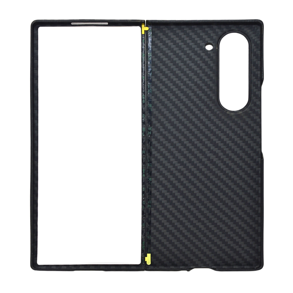 Premium Carbon Fiber Texture Slim Protective Case for Samsung Galaxy Z Fold 6
