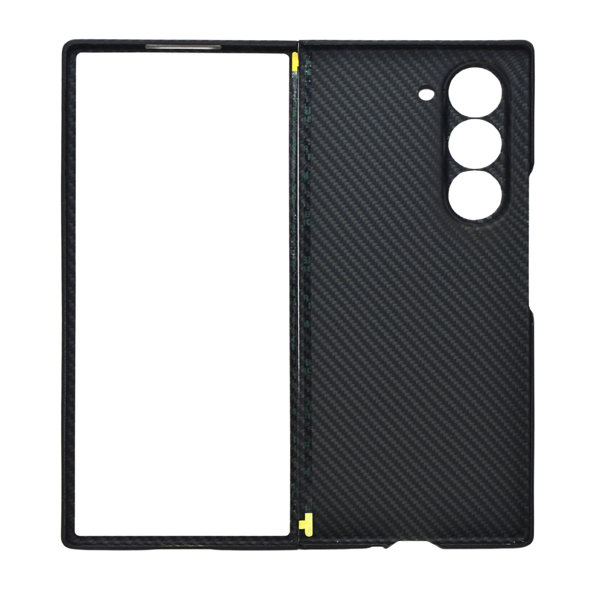 Premium Carbon Fiber Texture Slim Protective Case for Samsung Galaxy Z Fold 6