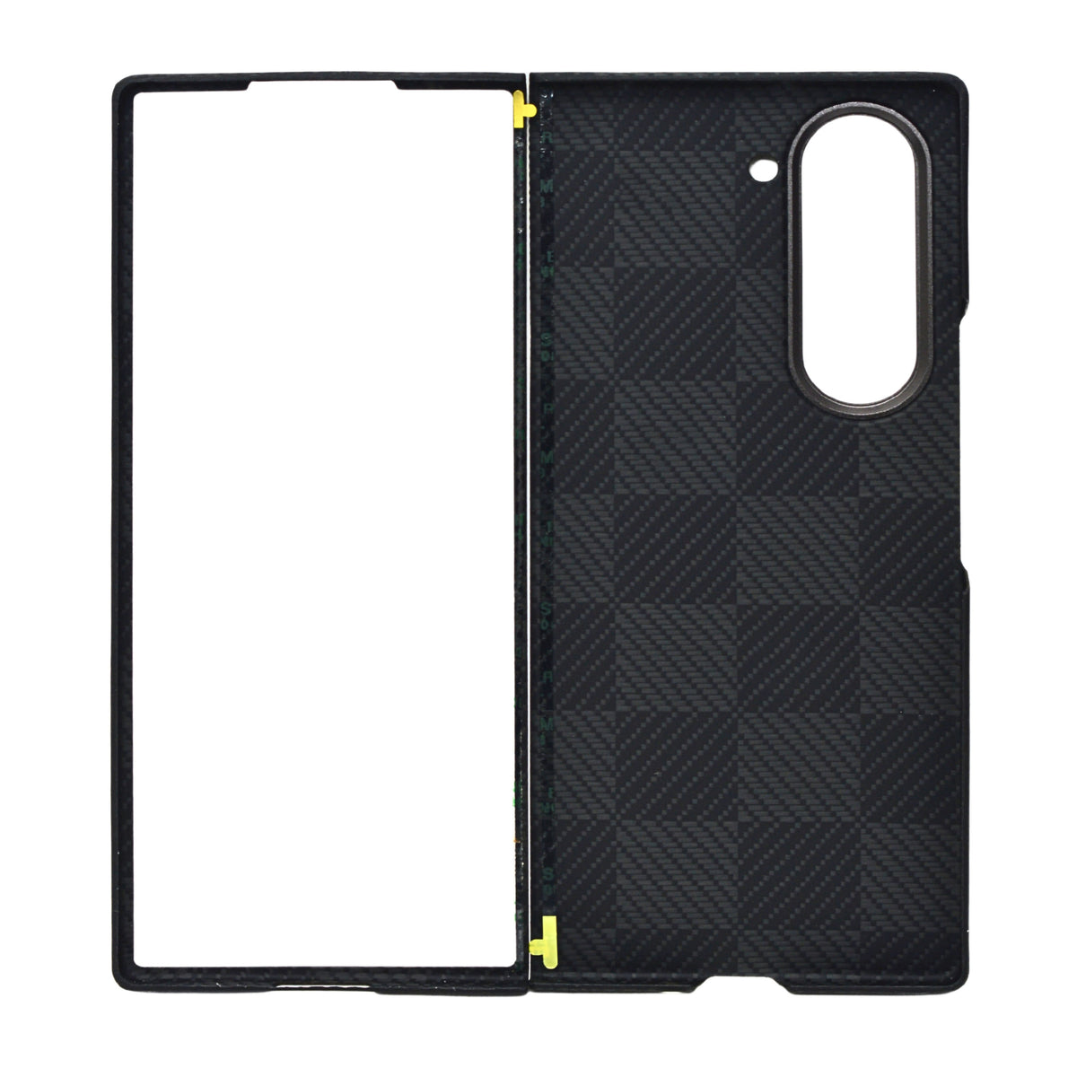 Premium Carbon Fiber Texture Slim Protective Case for Samsung Galaxy Z Fold 6