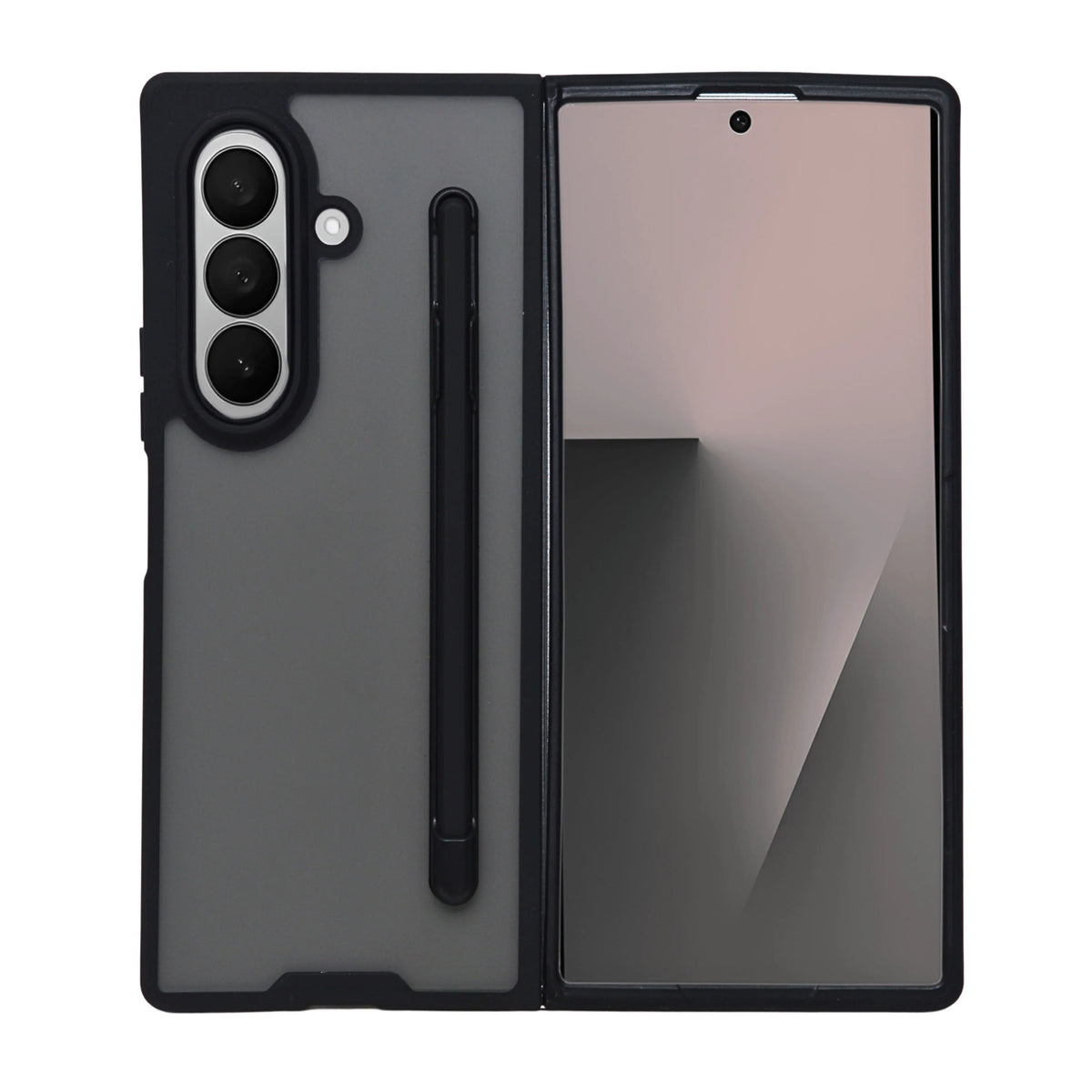 Protective Frosted Case with Precise S Pen Storage for Samsung Galaxy Z Fold 7