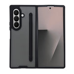 Protective Frosted Case with Precise S Pen Storage for Samsung Galaxy Z Fold 7