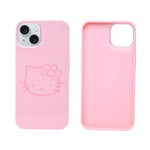 Glitter Sparkle Kitty Phone Case for iPhone 15