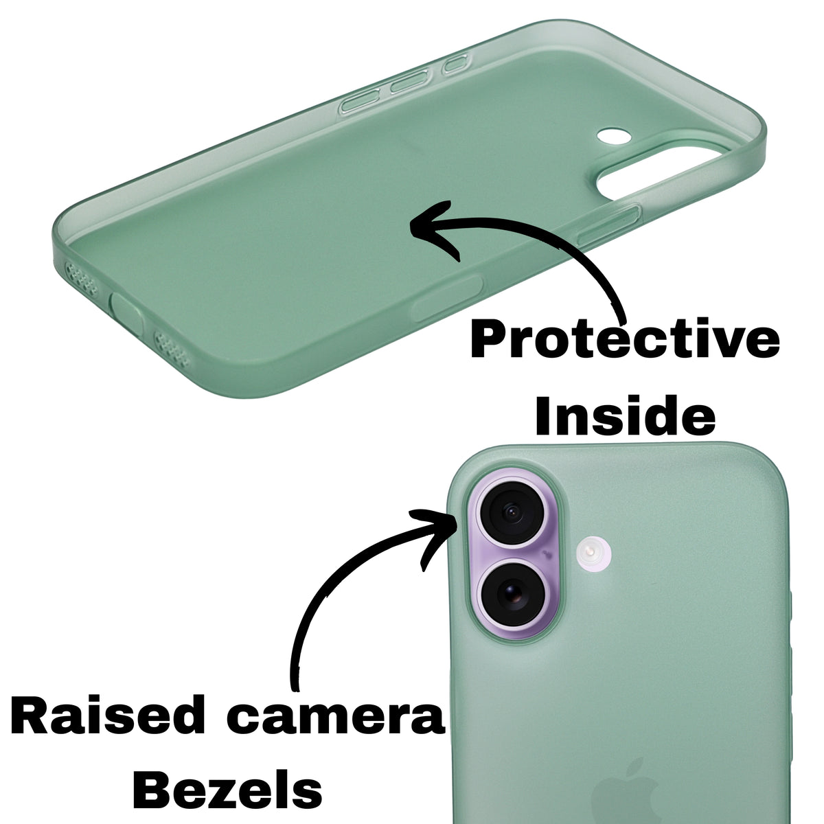 Frosted Matte Finish Slim Translucent Phone Case for iPhone 17