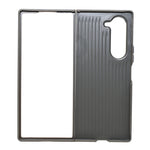 Modern Geometric Leather Finish Slim Case for Samsung Galaxy Z Fold 6