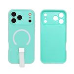 Frosty Matte with Silicone Finger Loop Phone Case for iPhone 17 Pro