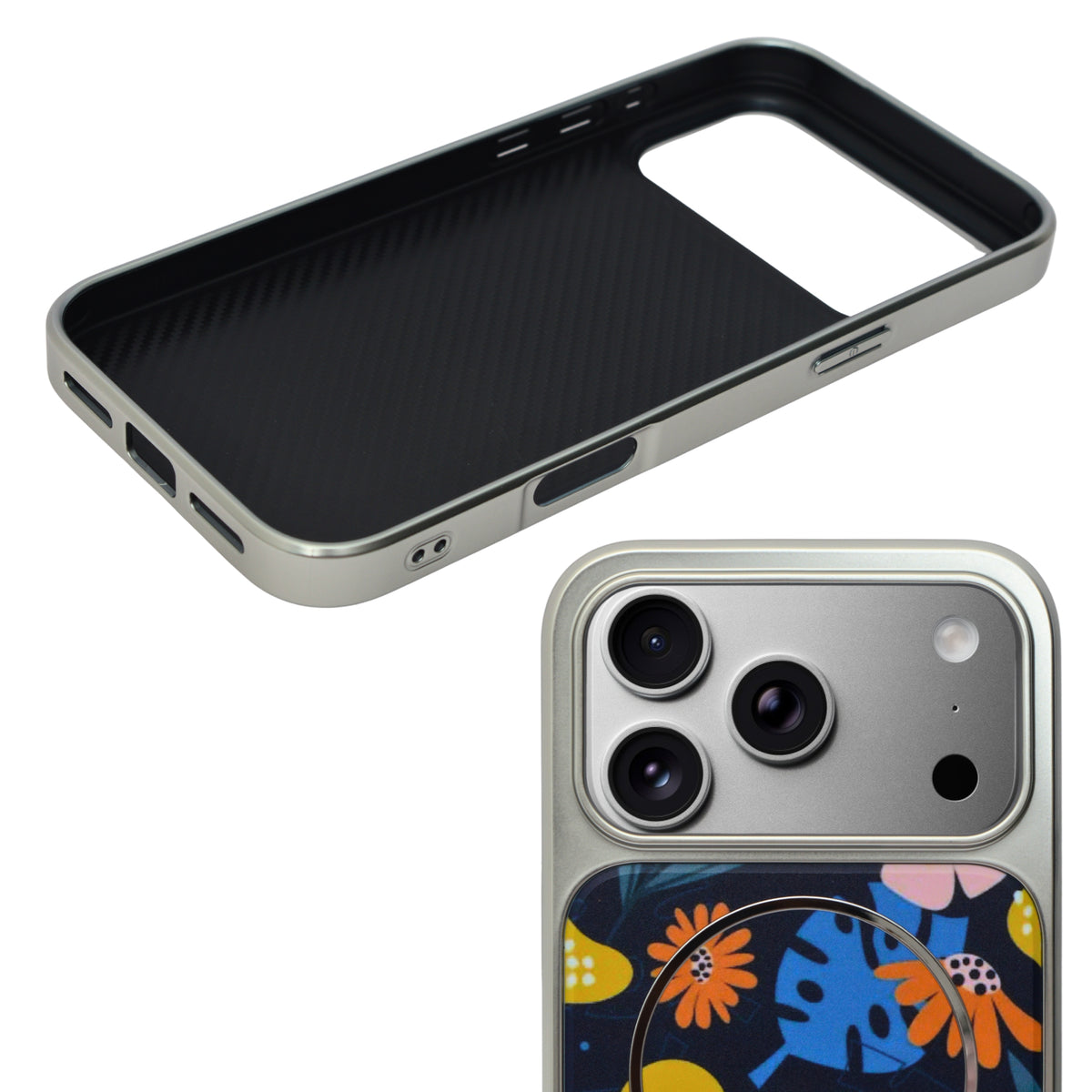 Floral Blossom Print MagSafe Compatible Phone Case for iPhone 17 Pro