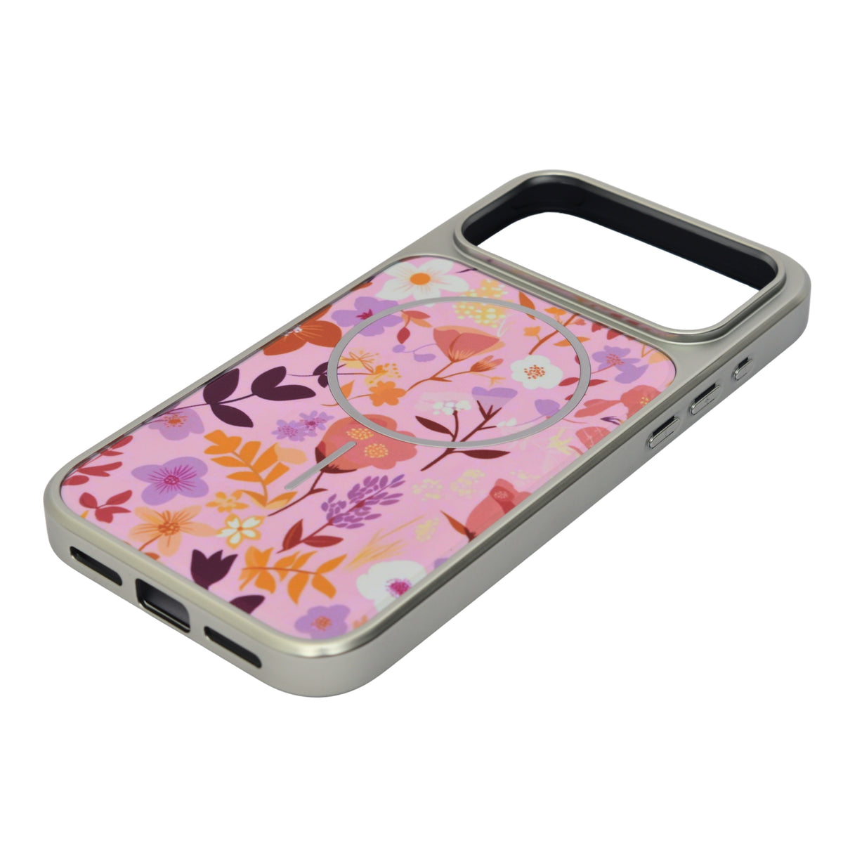 Floral Blossom Print MagSafe Compatible Phone Case for iPhone 17 Pro Max