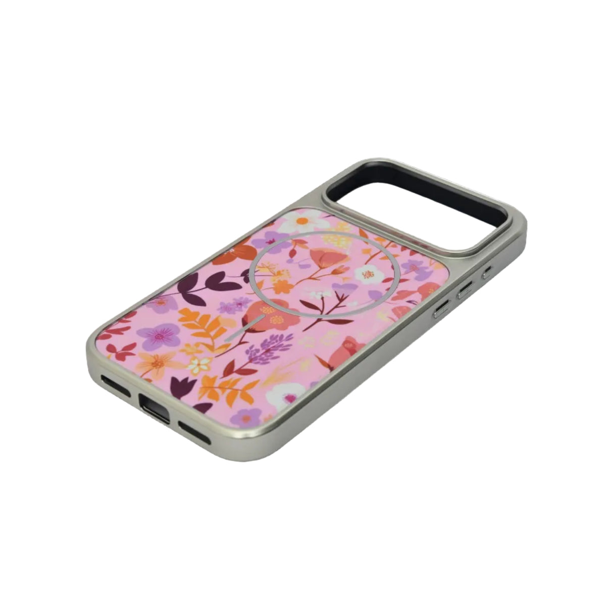 Floral Blossom Print MagSafe Compatible Phone Case for iPhone 17 Pro Max