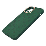 LV Inspired Luxury Embossed Pattern Phone Case for iPhone 12 / 12 Pro