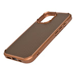 Geometric Carbon Fiber Texture Phone Case for iPhone 16