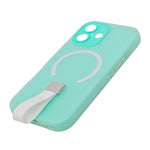 Frosty Matte with Silicone Finger Loop Phone Case for iPhone 17