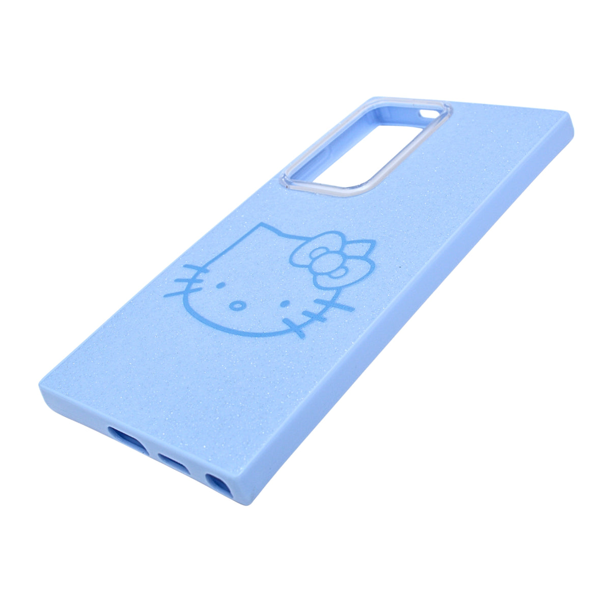 Glitter Sparkle Kitty Phone Case for Samsung Galaxy S24 Ultra