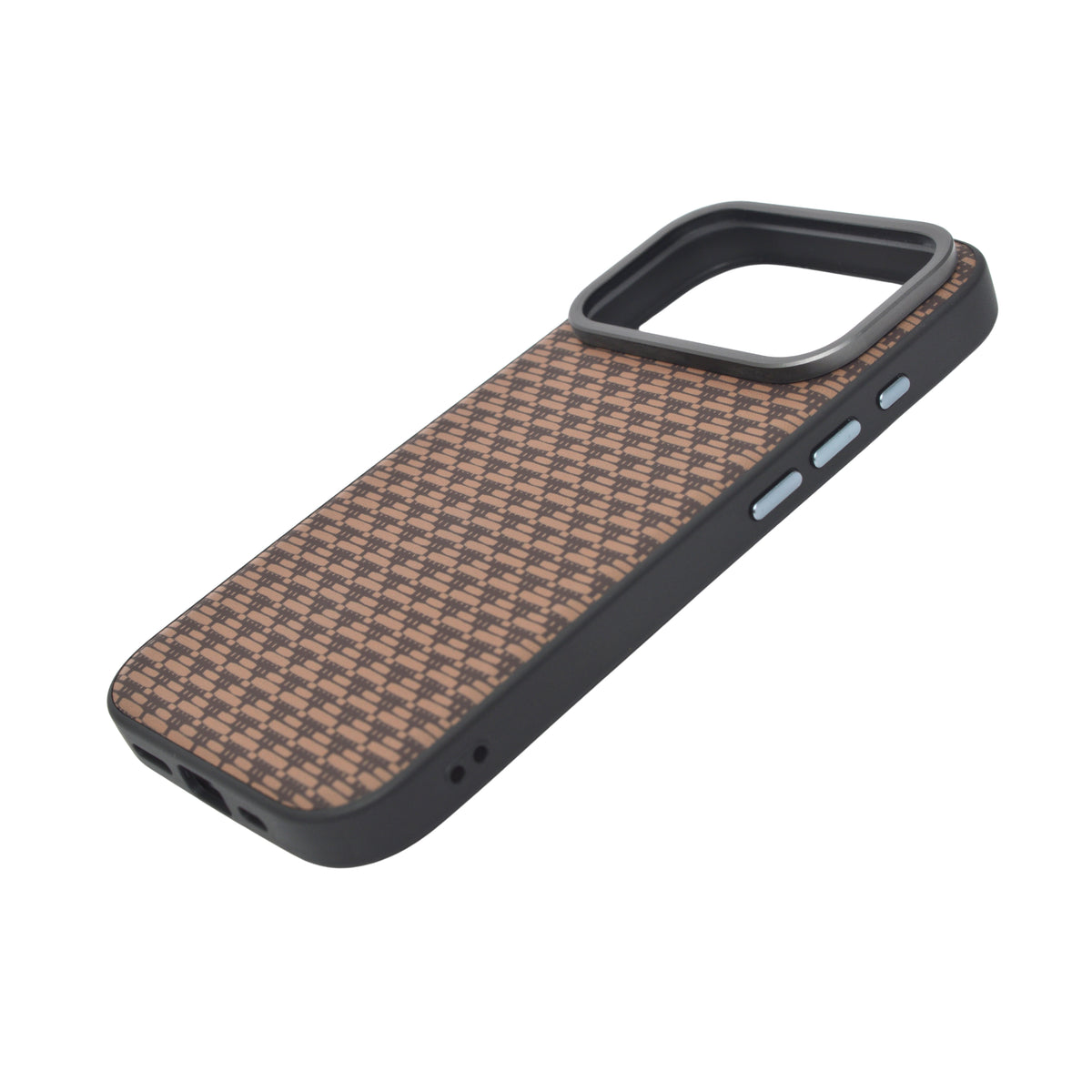 Carbon Weave Pattern Phone Case for iPhone 17 Pro