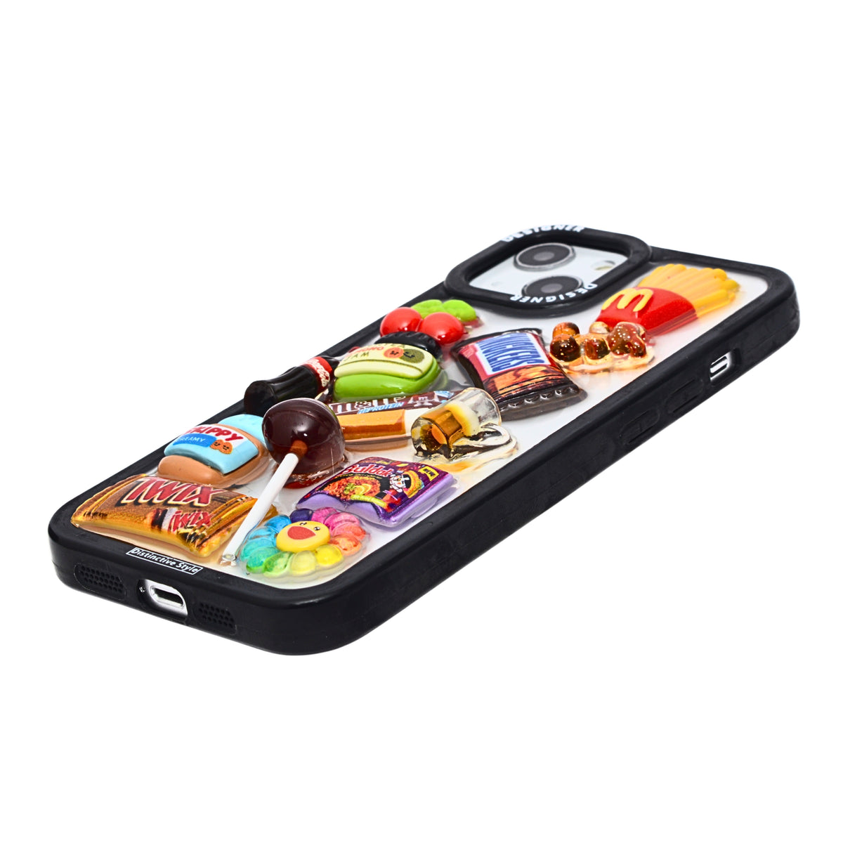 Cute 3D Cartoon Doodle Phone Case for iPhone 13 / 14