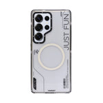 Just Fun Transparent Magsafe Protective Phone Case for Samsung S25 Ultra
