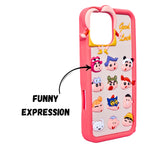 3D Cartoon Shinchan Character Design Phone Case For iPhone 16 Pro