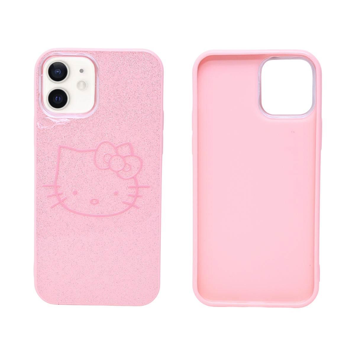Glitter Sparkle Kitty Phone Case for iPhone 12/12 Pro