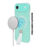 Frosty Matte with Silicone Finger Loop Phone Case for iPhone 17 Air