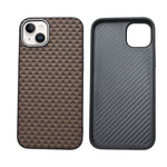 Carbon Weave Pattern Phone Case for iPhone 14 Plus / 15 Plus