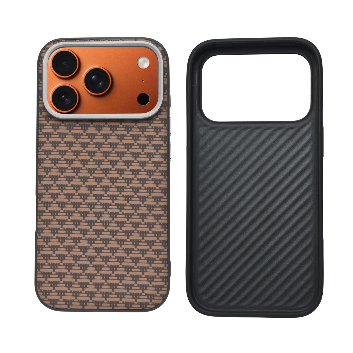 Carbon Weave Pattern Phone Case for iPhone 17 Pro