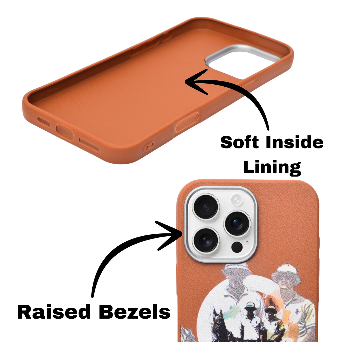 Santa Barbara Polo & Racquet Club Leather Phone Case For iPhone 16 Pro Max