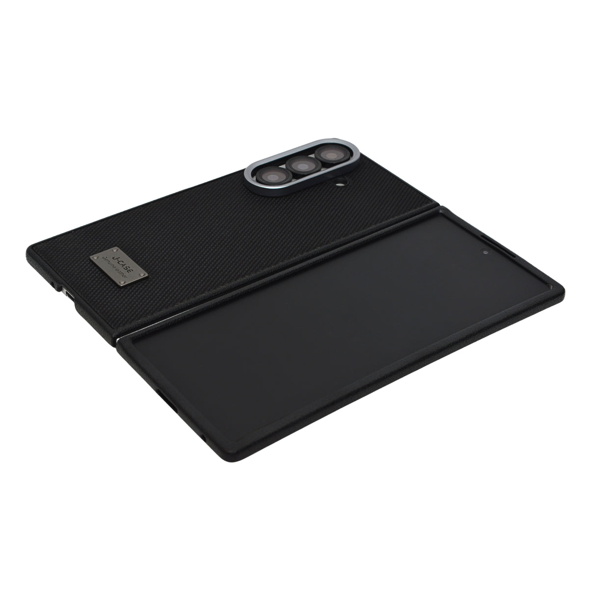 Genuine Leather Textured Back Cover for Samsung Galaxy Z Fold 7