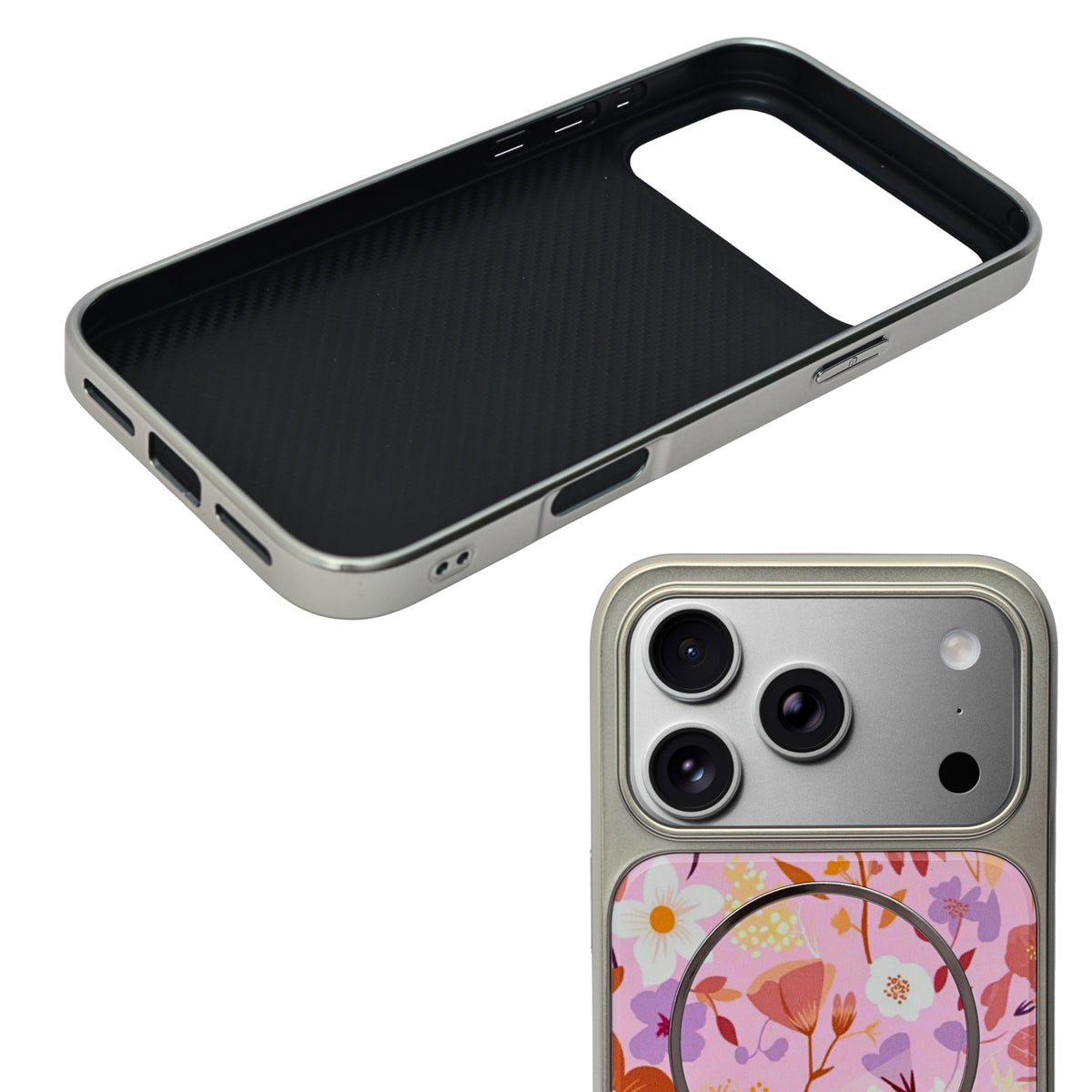 Floral Blossom Print MagSafe Compatible Phone Case for iPhone 17 Pro Max