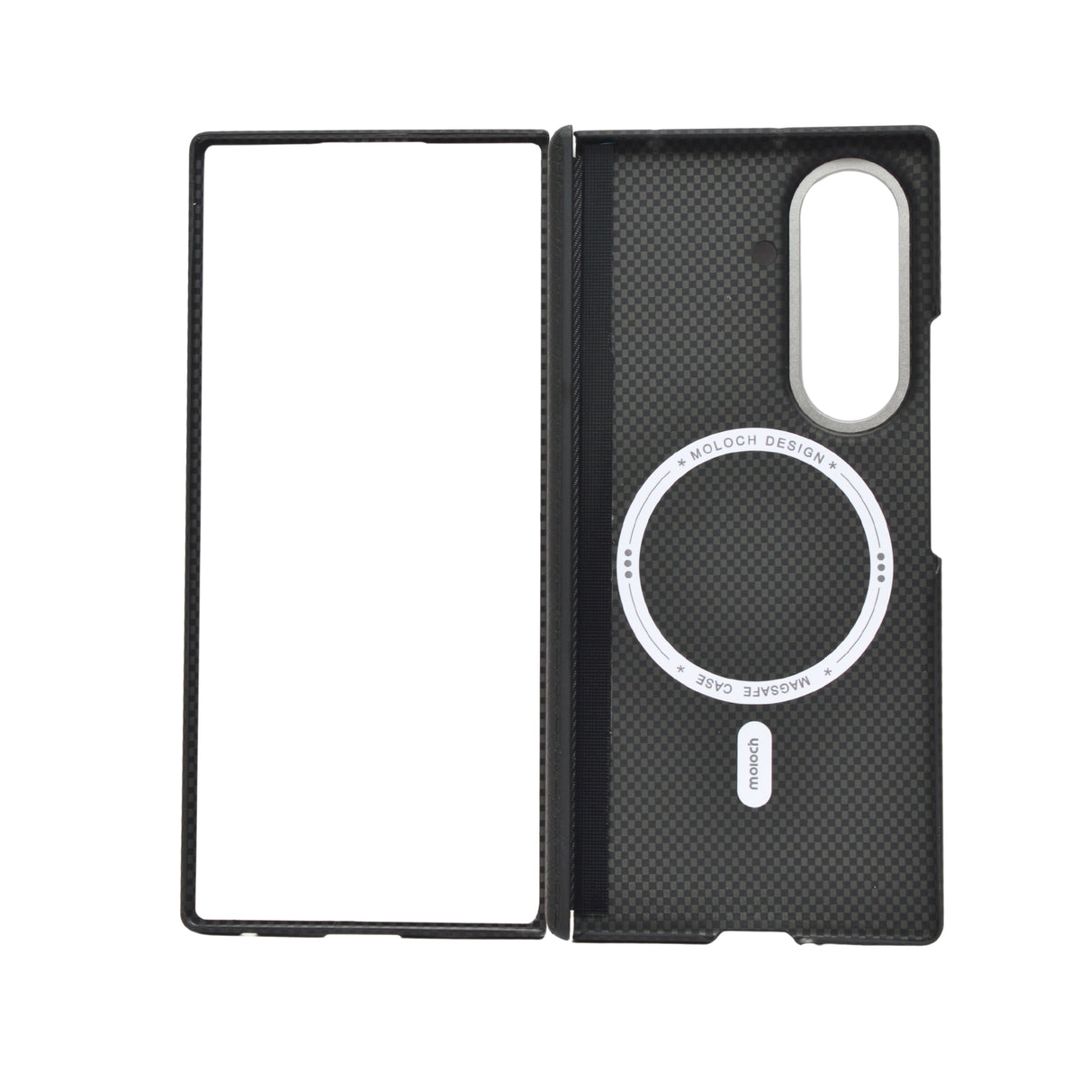 Premium Carbon Matrix MagSafe Compatible Phone Case for Samsung Galaxy Z Fold 7