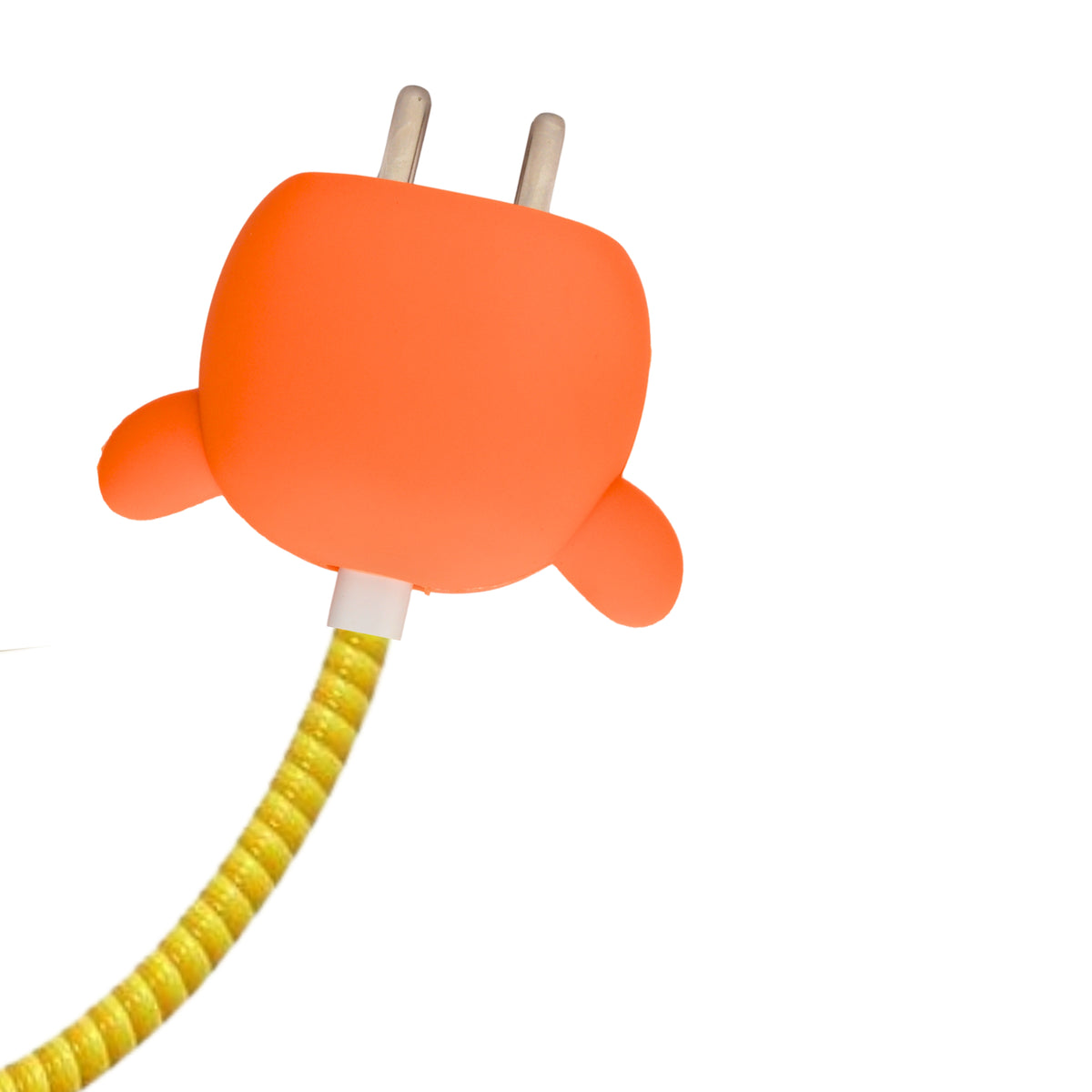 Animated Tiger Design Charger Case & Cable Protector for Apple 18W/20W Adapter