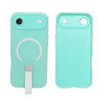 Frosty Matte with Silicone Finger Loop Phone Case for iPhone 17 Air