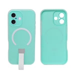Frosty Matte with Silicone Finger Loop Phone Case for iPhone 17