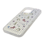 Aesthetic Bow & Floral Print Phone Case for iPhone 16 Pro Max