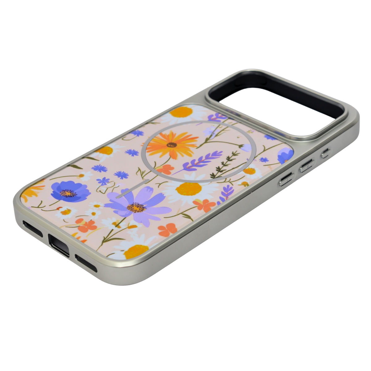 Floral Blossom Print MagSafe Compatible Phone Case for iPhone 17 Pro