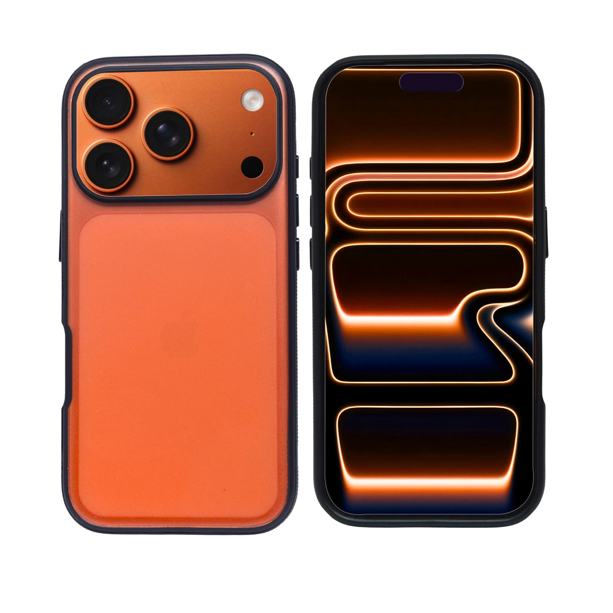 Smoky Matte with Side Grip Phone Case for iPhone 17 Pro