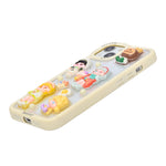 Cute 3D Cartoon Doodle Phone Case for iPhone 13 / 14