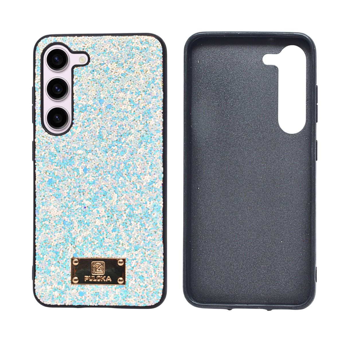 Elegant Glitter Glow Protective Phone Case for Samsung Galaxy S23