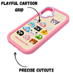 3D Cartoon Hello Steamed Bun Character Design Phone Case For iPhone 16