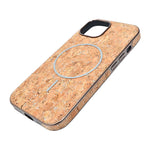 Cork Texture Printed MagSafe Compatible Phone Case for iPhone 13 / 14