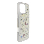 Aesthetic Bow & Floral Print Phone Case for iPhone 16 Pro Max