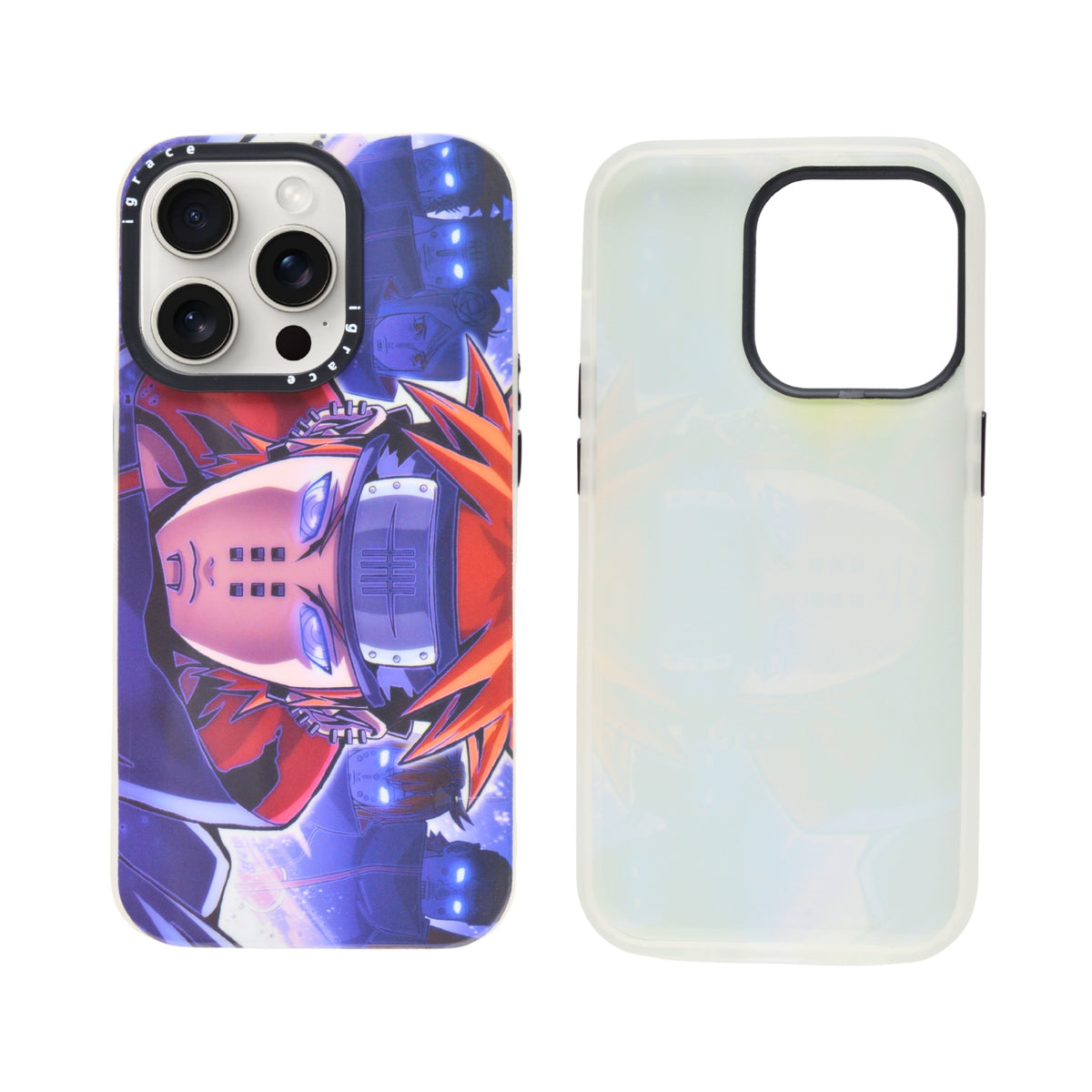 Anime Print Vibrant Character Design Phone Case for iPhone 14 Pro