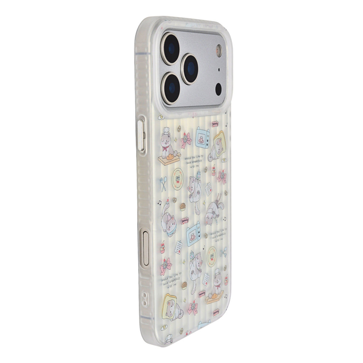 Aesthetic Bow & Floral Phone Case for iPhone 17 Pro Max