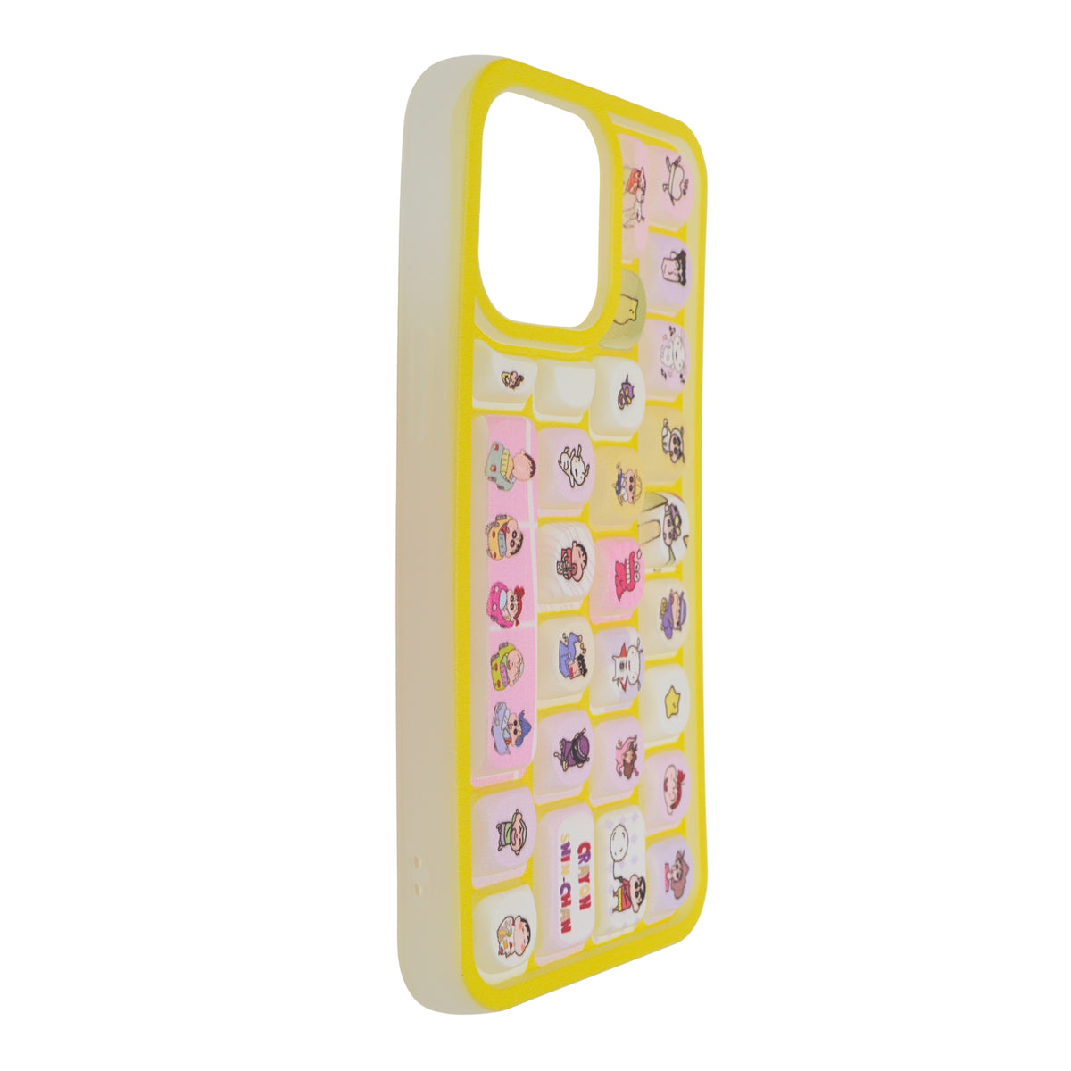 Cute 3D Cartoon Keyboard Phone Case for iPhone 15 Pro Max