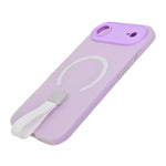 Frosty Matte with Silicone Finger Loop Phone Case for iPhone 17 Air