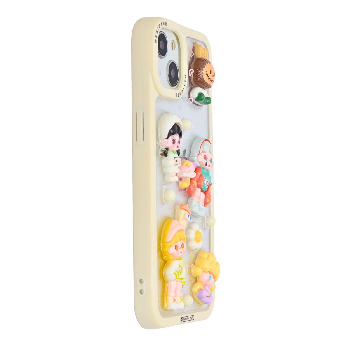 Cute 3D Cartoon Doodle Phone Case for iPhone 13 / 14