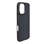 Geometric Carbon Fiber Texture Phone Case for iPhone 16